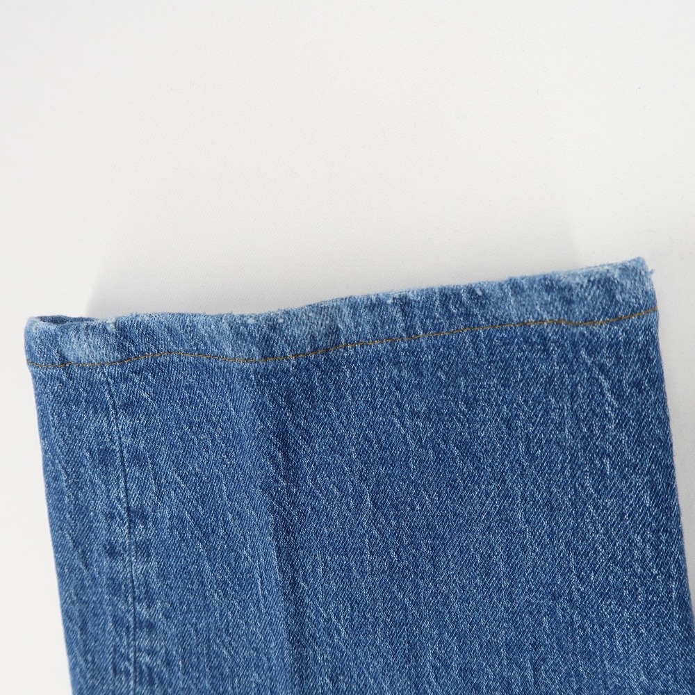 Madewell Perfect Vintage Wide-Leg Jeans Womens 25 Blue High Rise Crop Stretch - Picture 11 of 12